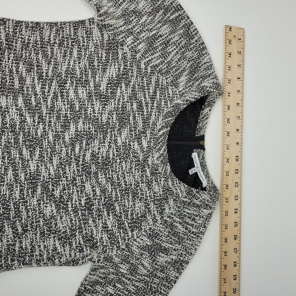 Collective Concepts Sweater Dress Women's Size M Gray Knit Long Sleeve Mini Knit - Picture 9 of 14